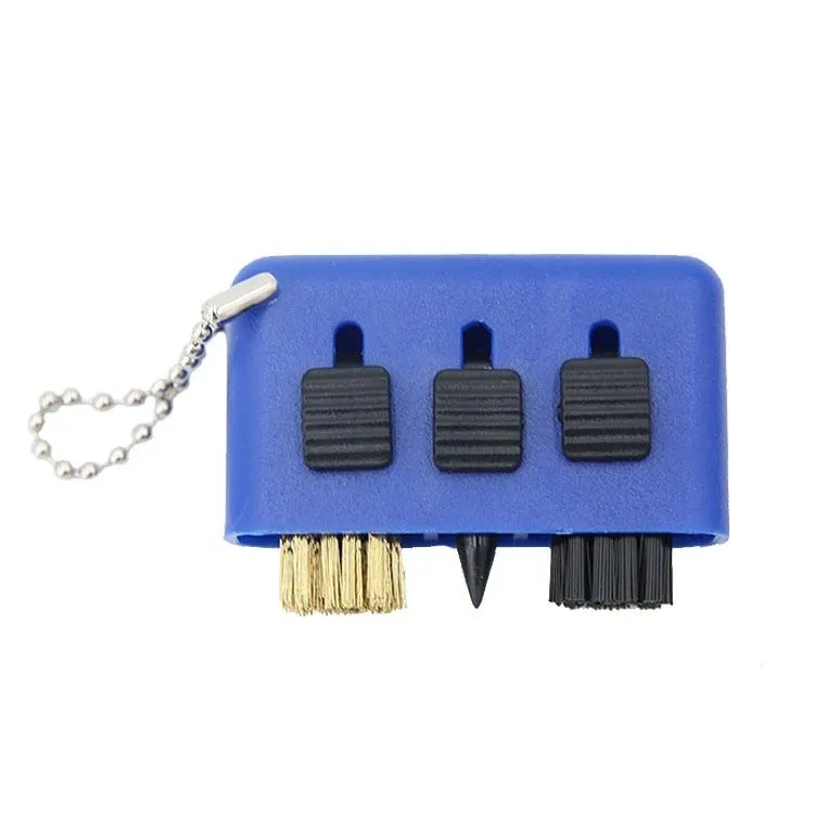 3-piece Portable Golf Groove Cleaning Brush