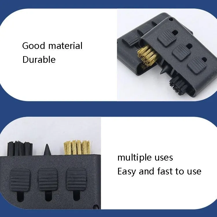 3-piece Portable Golf Groove Cleaning Brush