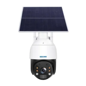 3Mp Solar Pt Ip Camera W / 24H Recording 4G Pir Alarm & Cloud Storage