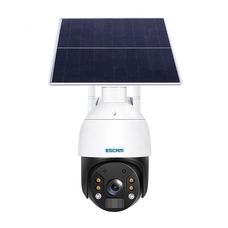 3Mp Solar Pt Ip Camera W / 24H Recording 4G Pir Alarm & Cloud Storage