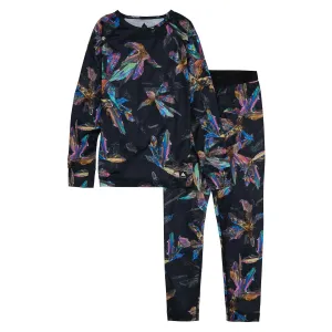 Burton Kids' Lightweight Base Layer Set True Black Crystals 13211110003