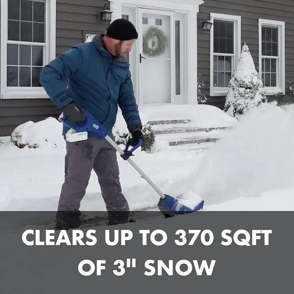 Cordless Snow Shovel, Kit (w/5-Ah Battery   Quick Charger)