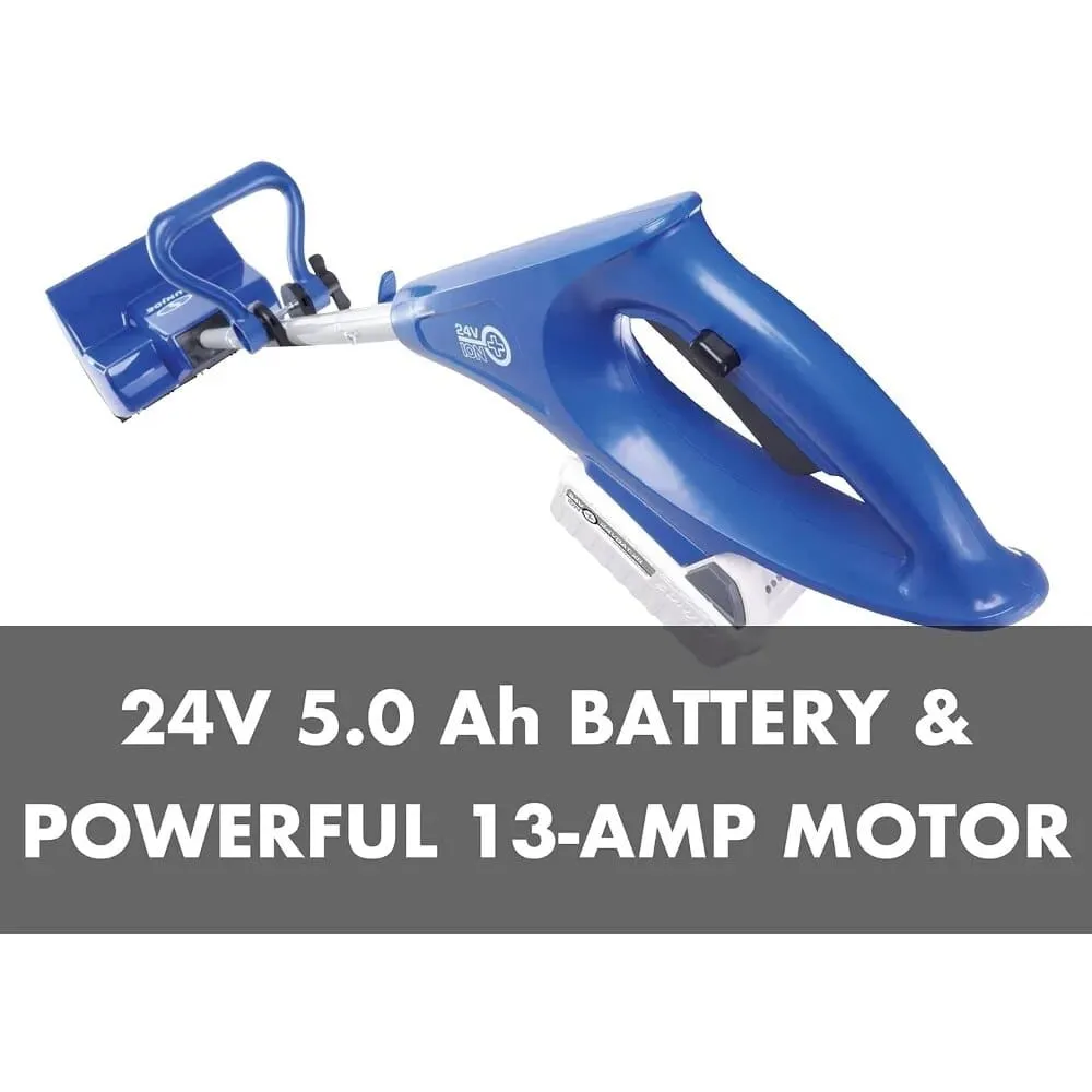 Cordless Snow Shovel, Kit (w/5-Ah Battery   Quick Charger)