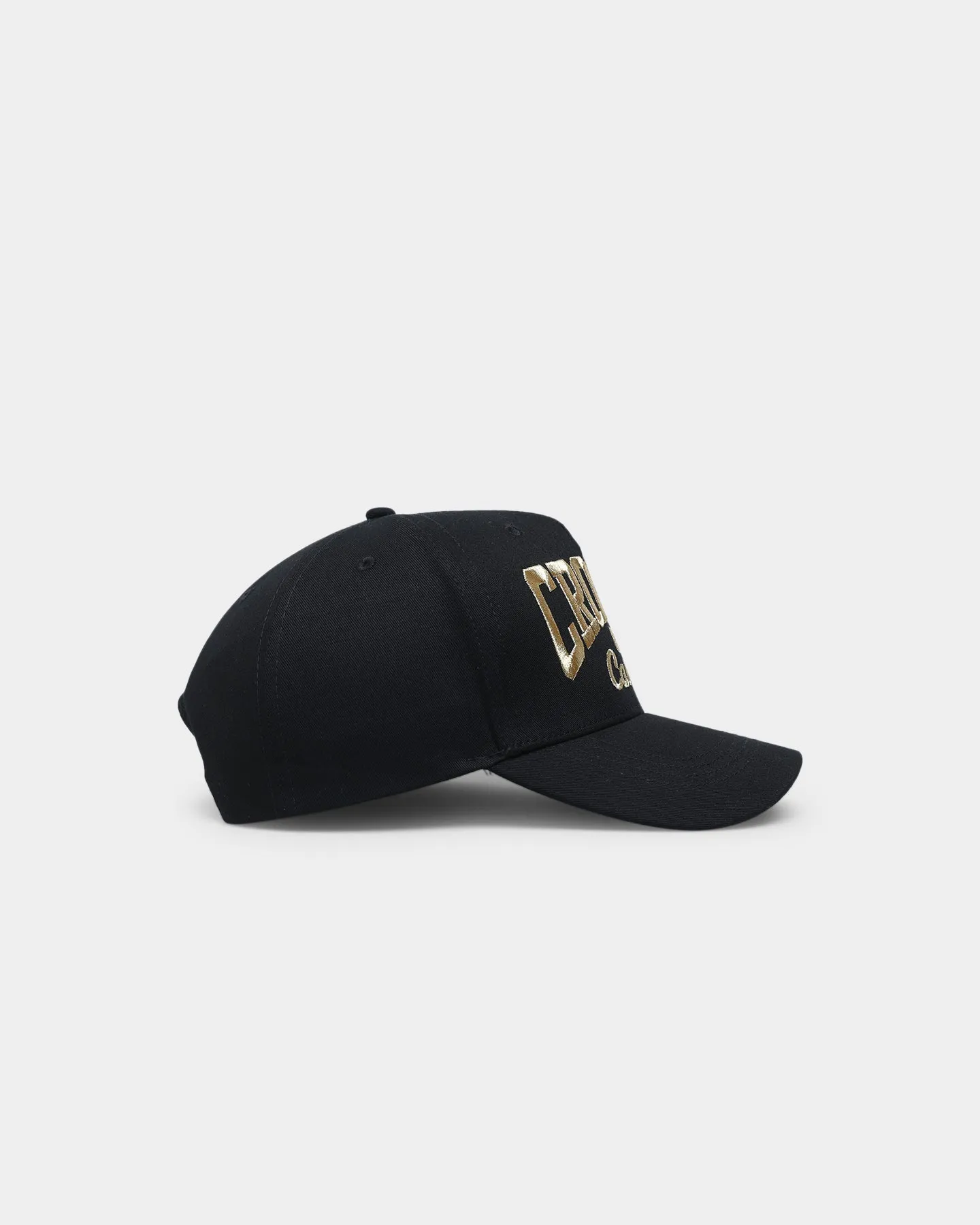 Crooks & Castles OG Core Logo Lux Snapback Black/Gold