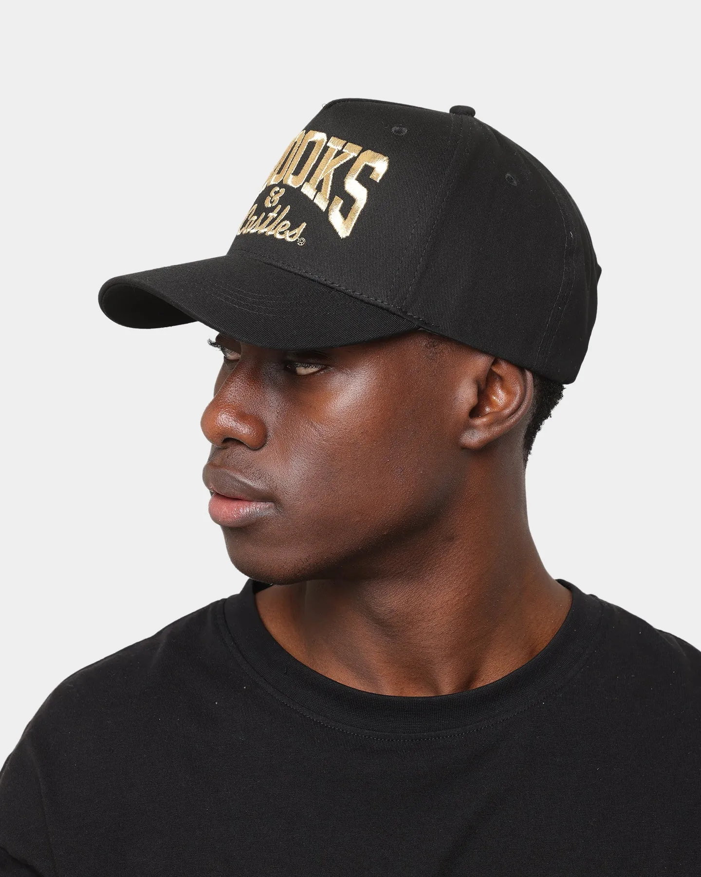Crooks & Castles OG Core Logo Lux Snapback Black/Gold