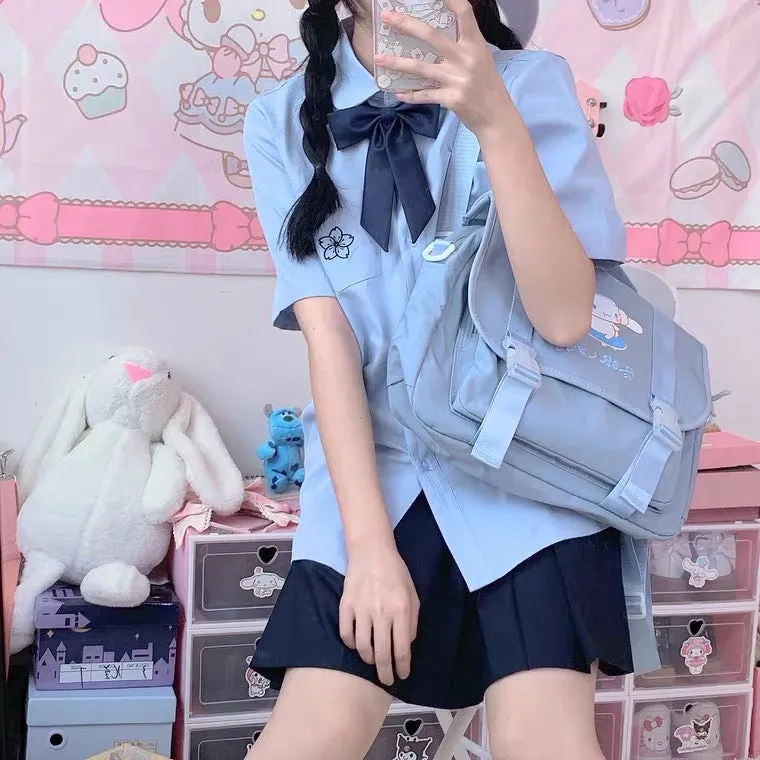 CUTE KUROMI & MELODY HIGH CAPACITY JK BAG BY70091