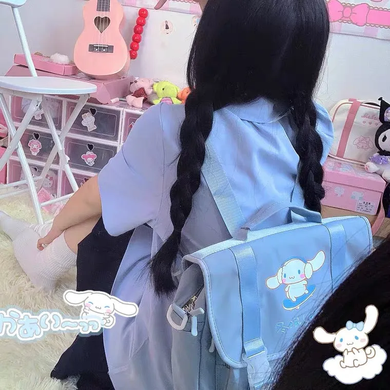 CUTE KUROMI & MELODY HIGH CAPACITY JK BAG BY70091