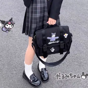 CUTE KUROMI & MELODY HIGH CAPACITY JK BAG BY70091
