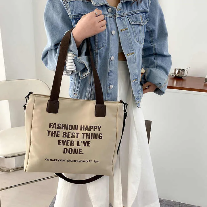 Fashion Women Canvas Messenger Bag-حقيبة رسول نسائية
