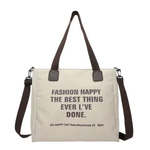 Fashion Women Canvas Messenger Bag-حقيبة رسول نسائية