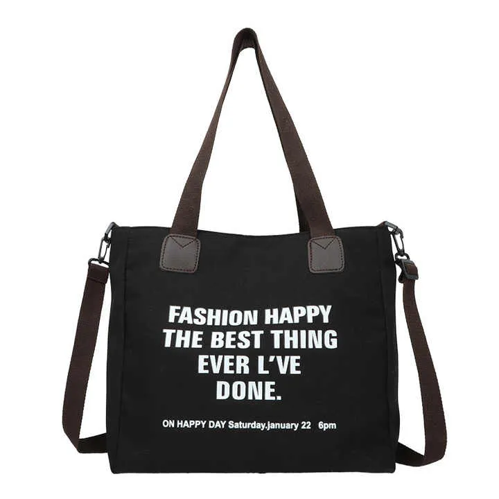 Fashion Women Canvas Messenger Bag-حقيبة رسول نسائية
