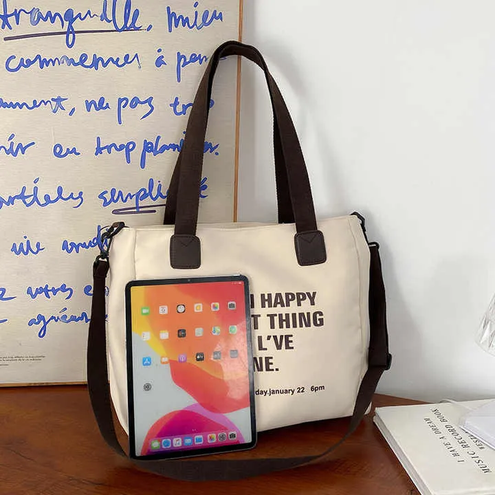 Fashion Women Canvas Messenger Bag-حقيبة رسول نسائية