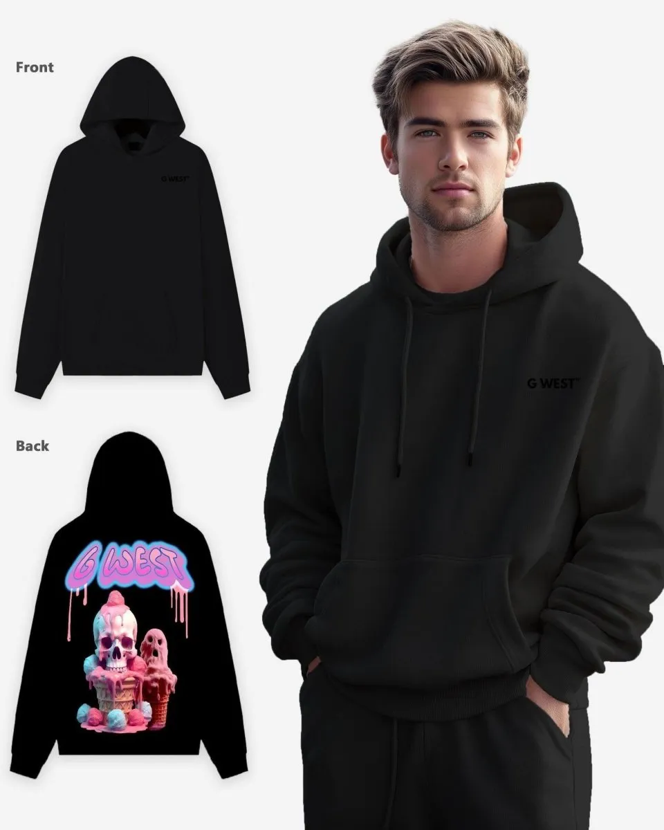 G West Melting Ice Cream Oversize Hoodie - 4 Colors