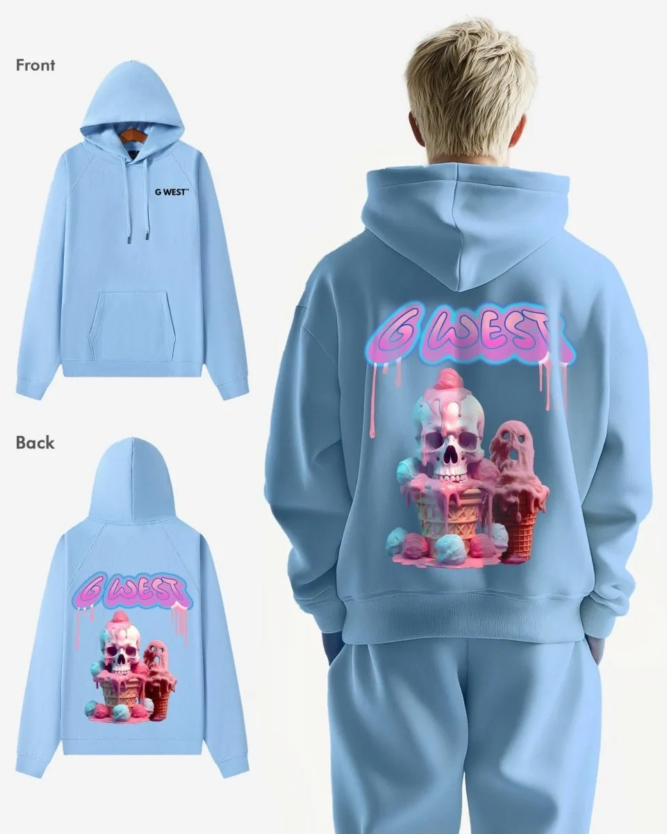 G West Melting Ice Cream Oversize Hoodie - 4 Colors
