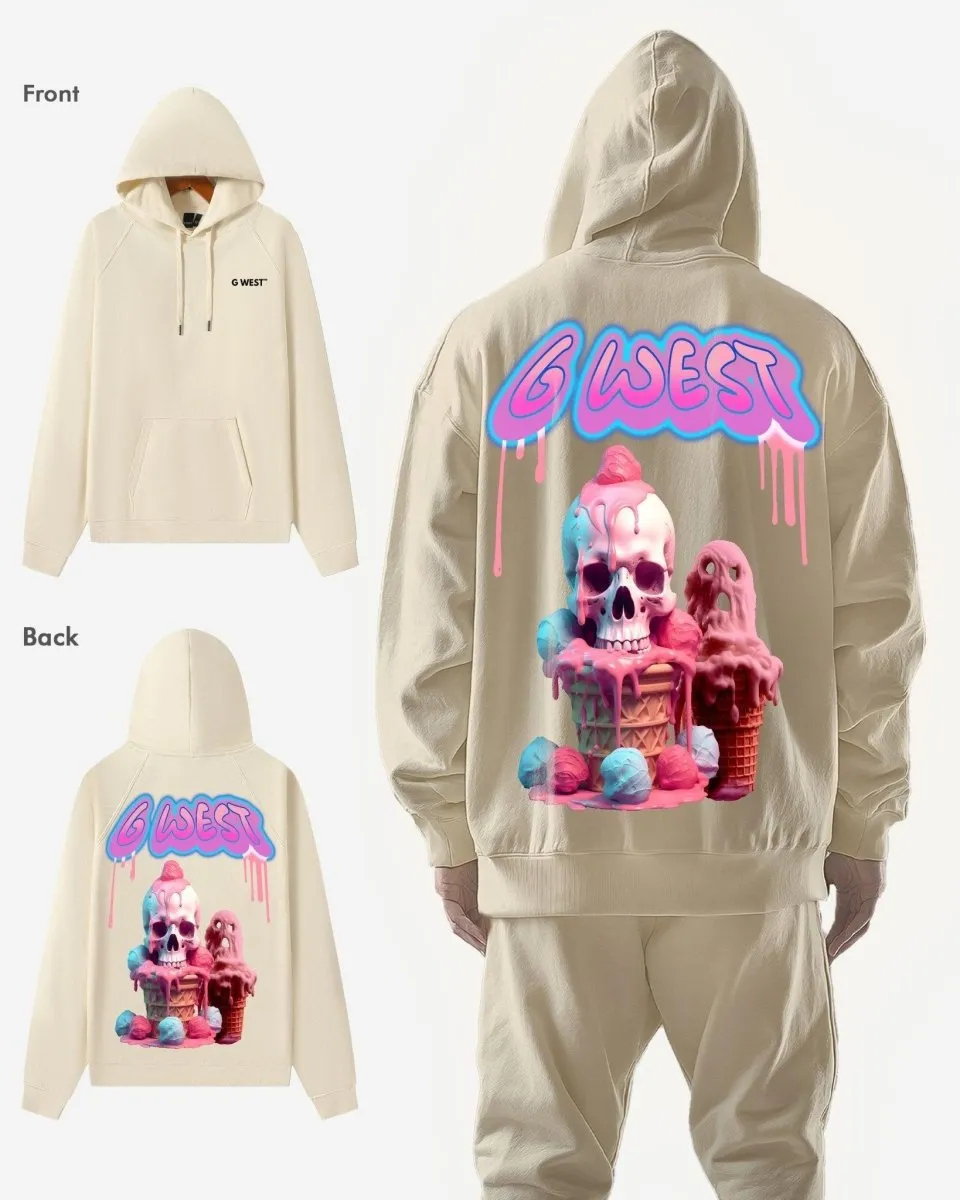 G West Melting Ice Cream Oversize Hoodie - 4 Colors