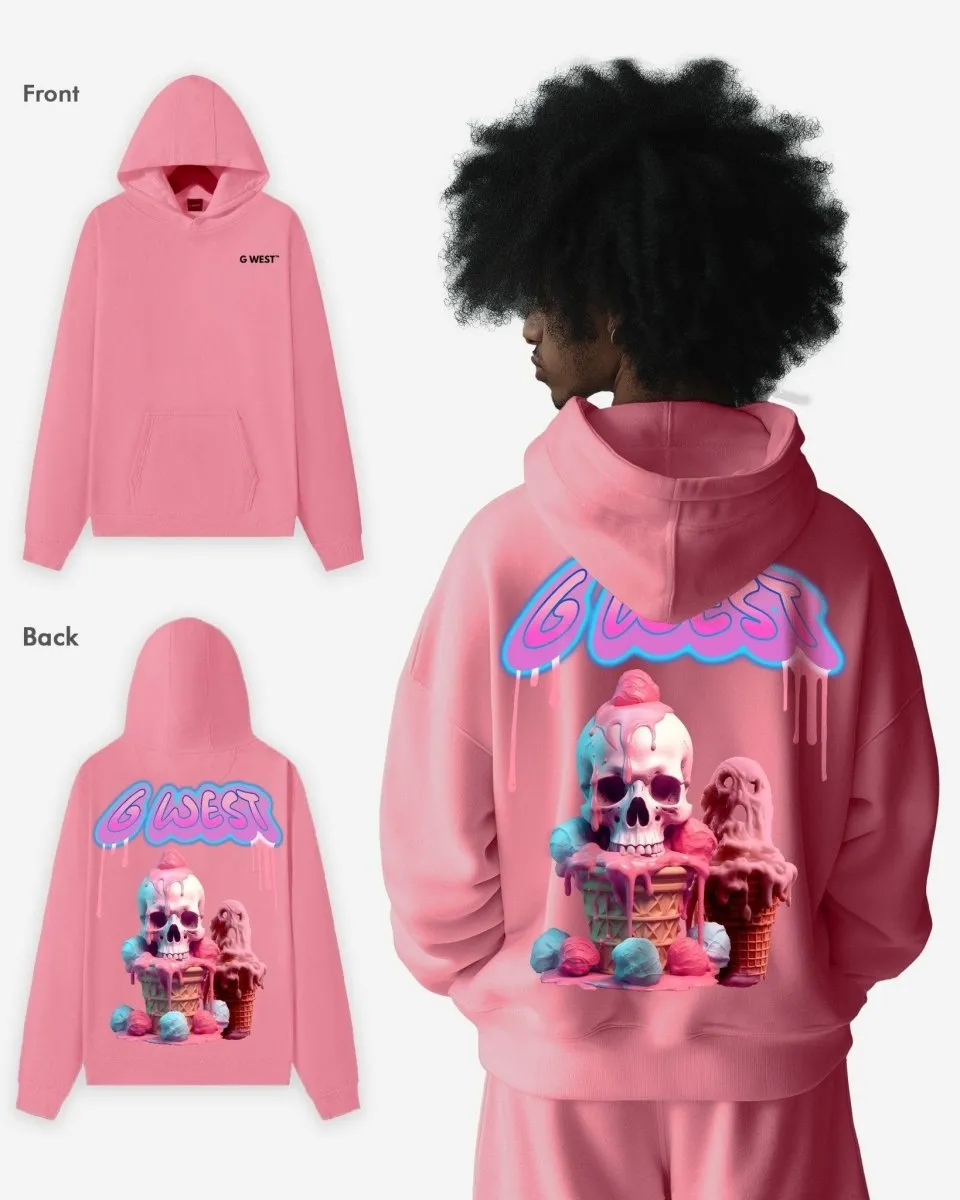 G West Melting Ice Cream Oversize Hoodie - 4 Colors