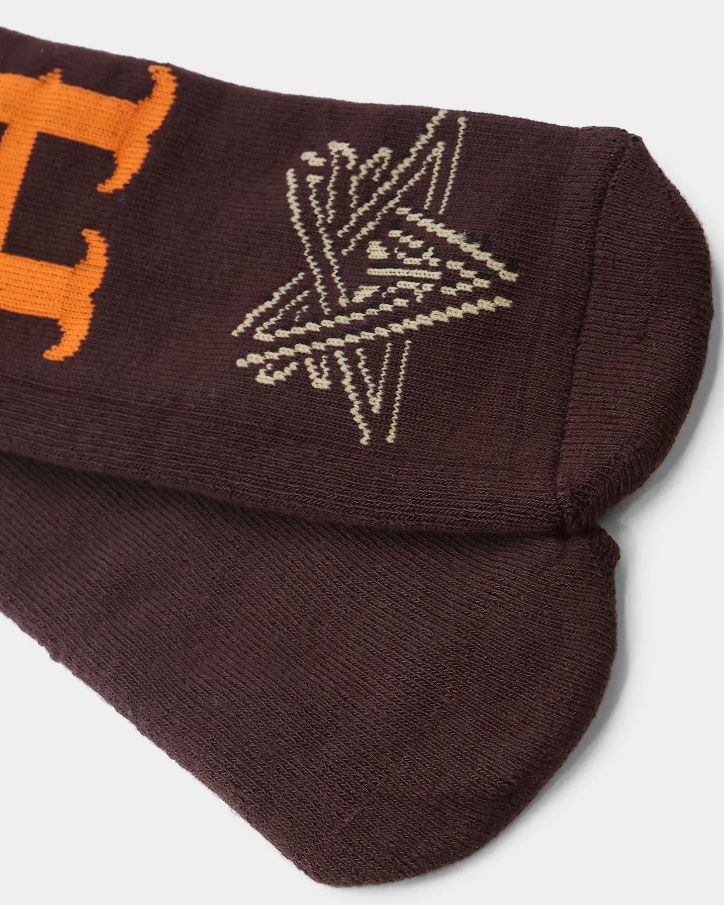 HUF Duality Socks Chocolate
