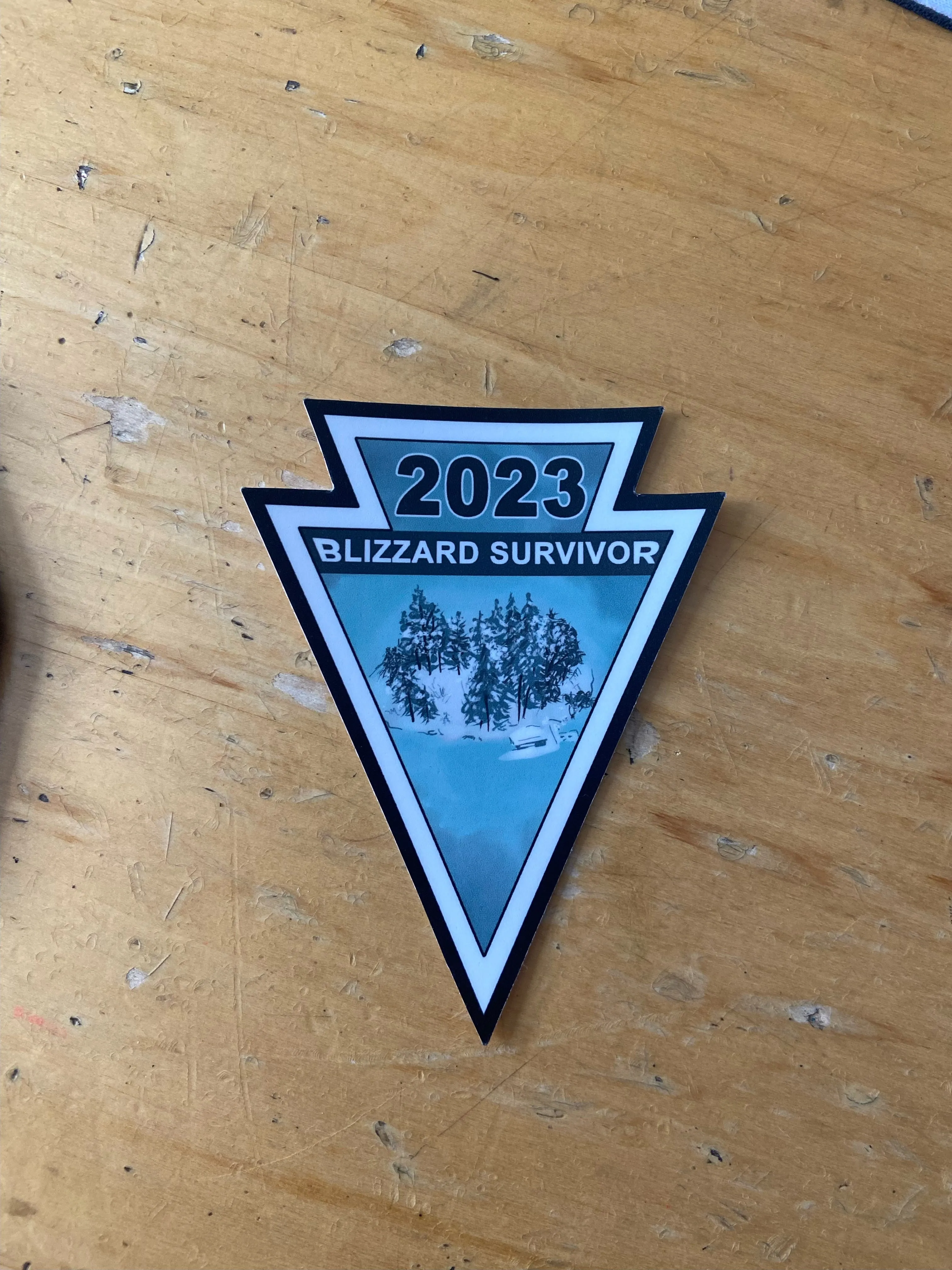 'I SURVIVED' BLIZZARD 2023 STICKER SALE!!!