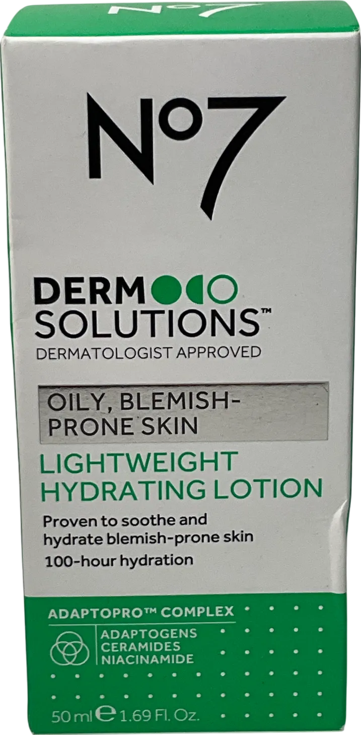 No7 Derm Solutions 100-hour Hydration Cream 50ml