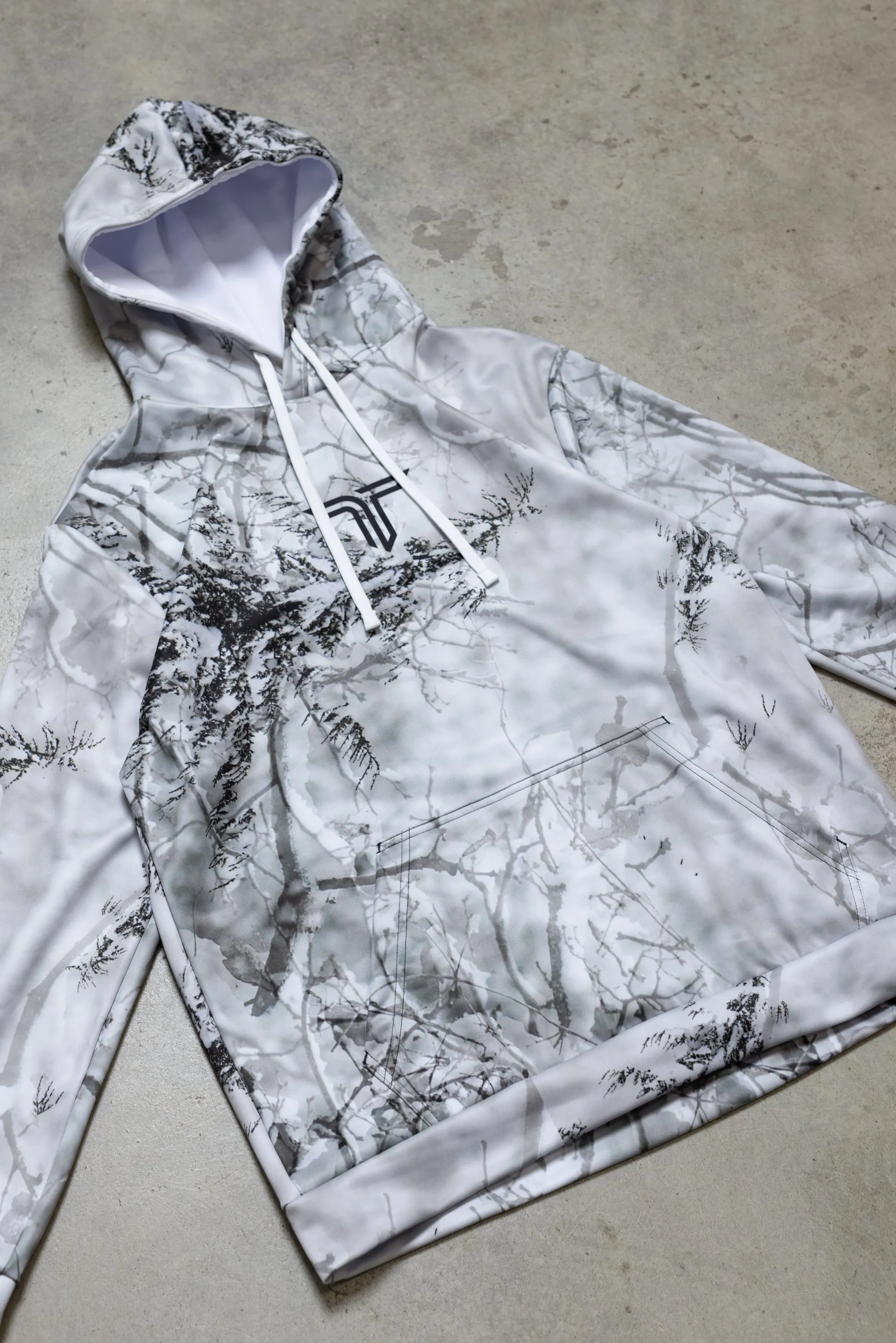 Snow Hunter Camo Performance Hoodie