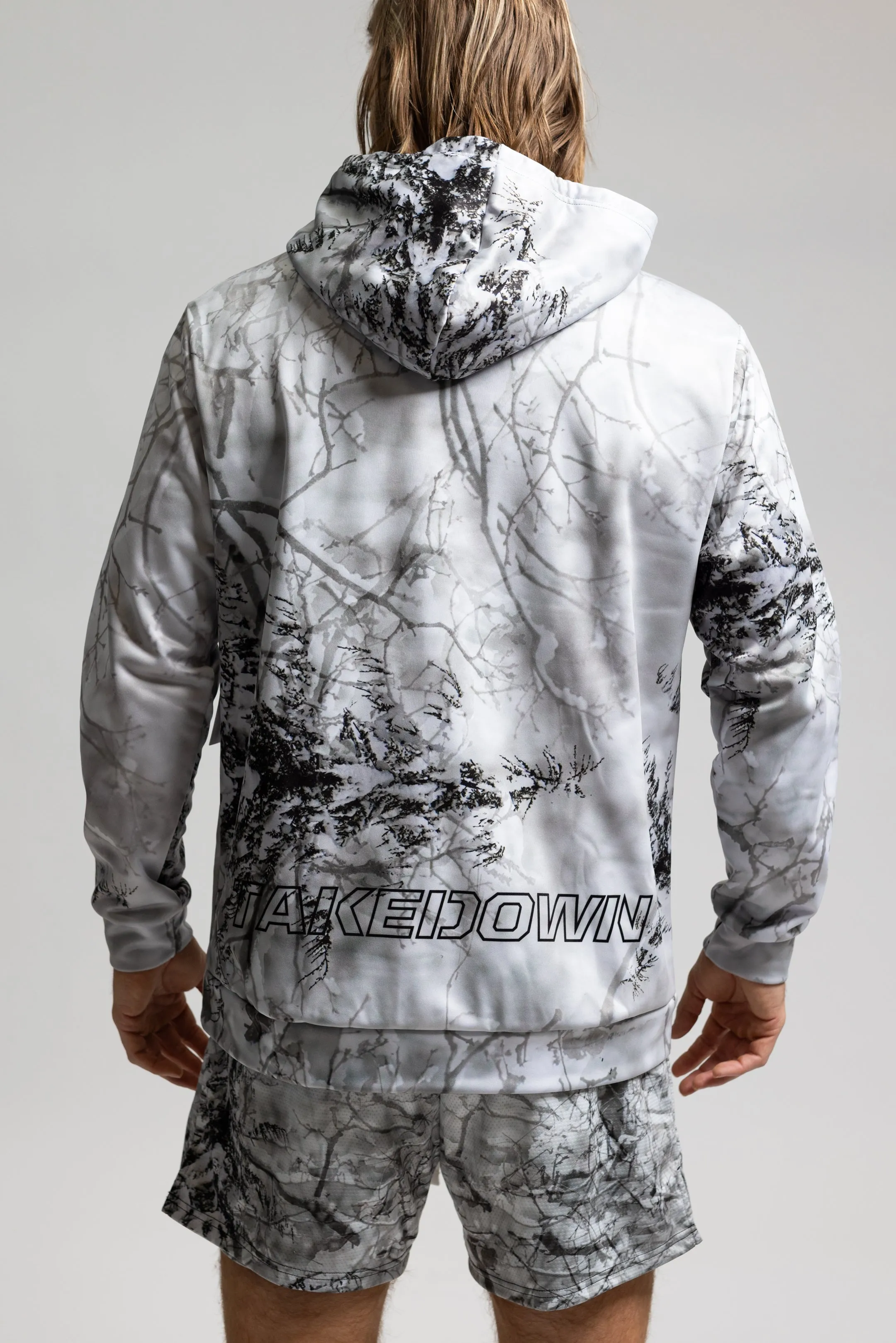 Snow Hunter Camo Performance Hoodie