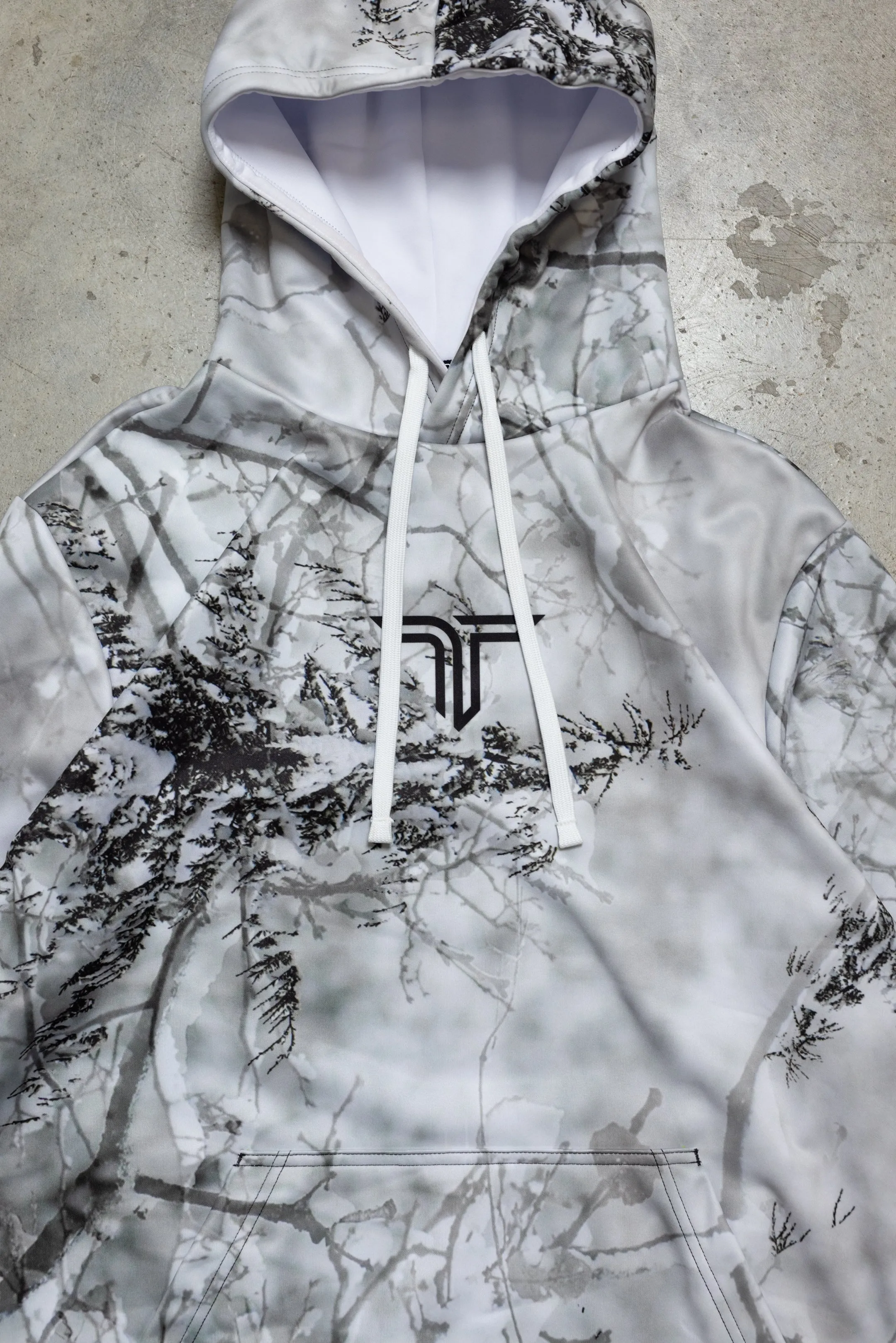 Snow Hunter Camo Performance Hoodie