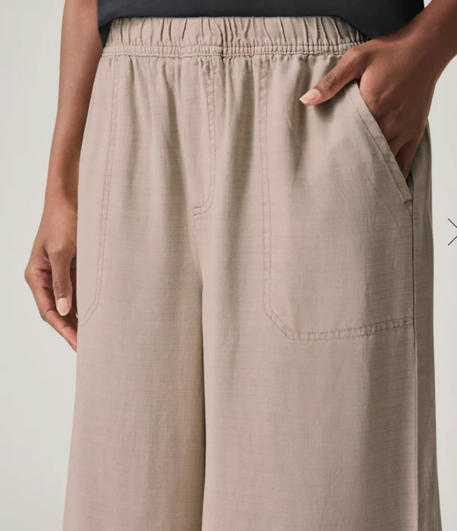 Splendid Angie Palazzo Pant in Fawn
