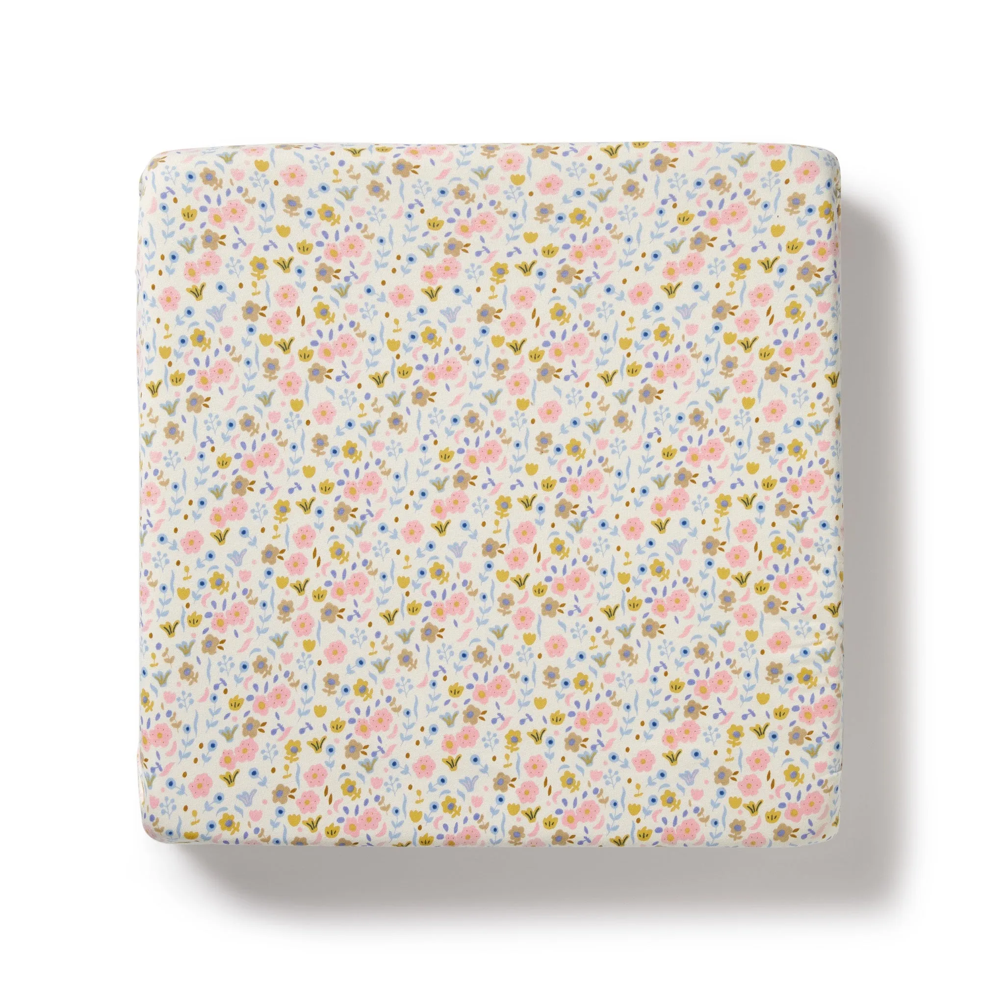 Wilson and Frenchy Ava Floral Organic Cot Sheet